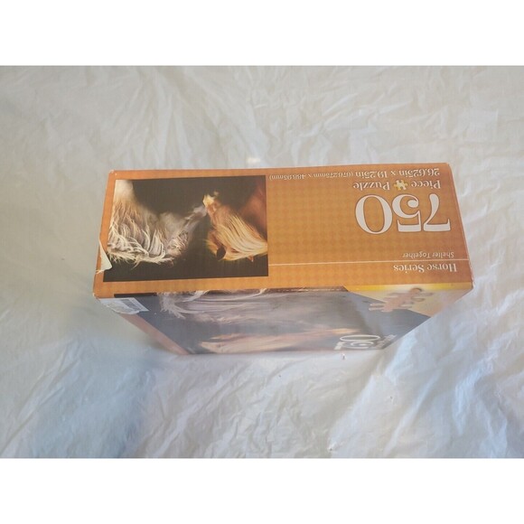Creative Horse Series Shelter Together 750 Piece Puzzle 26.625” x 19.25” NIB - Picture 10 of 12